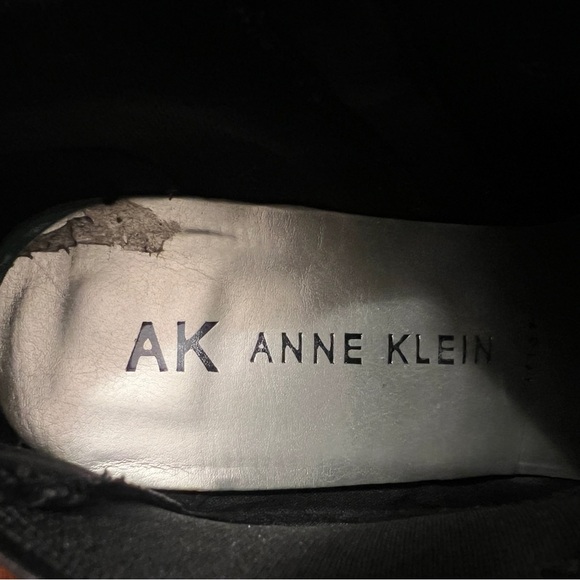 Black Anne Klein Ankle Boots Size 10 - Picture 14 of 16